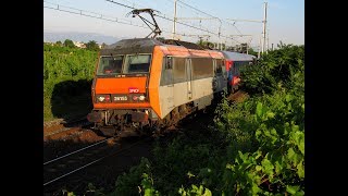 Nouvelle livrée pour les Z 23500 PACA et pelerin allemand [upl. by Godfrey]