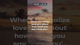 Truth About I Love You motivation quotes truth love deepfact [upl. by Anoval]