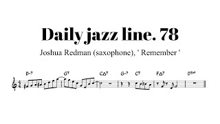 Daily jazz line 78 [upl. by Lejeune]