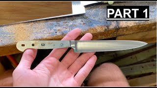 How To Rehandle A Knife Part 1 [upl. by Allenrad]