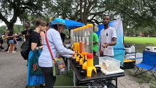 ￼Farmer’s Market Walk in Forsyth Park Savannah GA Saturday Sep 14 2024 [upl. by Shep]