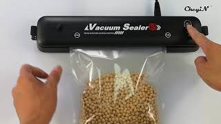 Vacuum Sealer for Food Savers Automatic Food Sealer Machine [upl. by Capon]