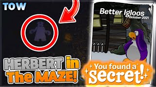 🍂 OCTOBER 2021 BETTER IGLOOS SECRETS 🍂  Club Penguin Rewritten [upl. by Tarrant]