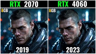 RTX 2070 Vs RTX 4060  TEST IN 19 GAMES 1080P  2K  4K [upl. by Allemat68]