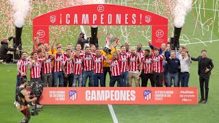 Carrusel Deportivo Último Tramo El Atlético levanta la Liga 23052021 [upl. by Eliathas711]