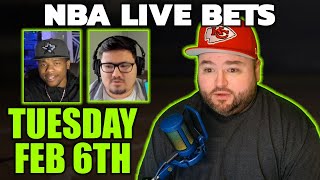 NBA Bets Live Tuesday February 6  Kyle Kirms Picks amp Predictions  The Sauce Network [upl. by Nitsua]