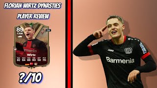 Florian Wirtz Dynasties Player Review EA FC 24 [upl. by Tabib]