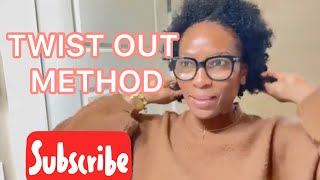 TwistOut method with Melanin HairCare Products [upl. by Eirrol454]