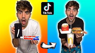 PROBANDO LIFEHACKS VIRALES DE TIKTOK funcionan [upl. by Poore]