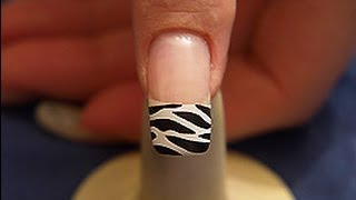 Airbrush nail art step by step guidance 092 from wwwairbrushnaildesigncom [upl. by Nosrej991]