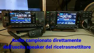 Icom IC705 vs IC7300 [upl. by Etnuad]