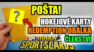 POŠTA REDEMPTION A ČLENSTVÍ Hokejové kartičky a povídání o NHL Mailday [upl. by Macintyre]