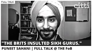 How Britain rewrote Sikh history  why Sikhs are being converted to Christianity Puneet Sahani [upl. by Orlena]