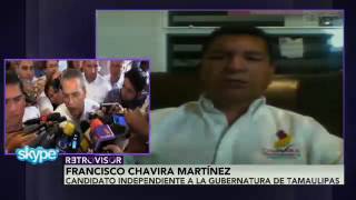 Todos los candidatos a la gubernatura de Tamaulipas son socios del crimen Chavira Martínez [upl. by Danieu]