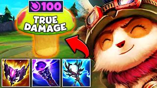 TEEMO BUT I BUILD EVERY MAGIC PEN ITEM IN THE GAME TRUE DAMAGE SHROOMS [upl. by Dettmer]