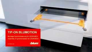 BLUM TIPON BLUMOTION  Montage für LEGRABOX [upl. by Bonnee585]