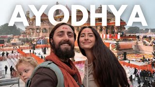 Foreigners Visit AYODHYA 🇮🇳 Exploring Indias New Ram Mandir Hanuman Temple amp More [upl. by Nauqit]