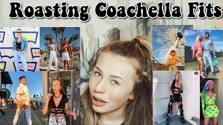 ROASTING and REACTING to COACHELLA outfits 2019 plz dont hate me [upl. by Groark]