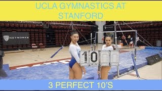 UCLA GYMNASTICS BEHIND THE BUBBLE  STANFORD [upl. by Thurman]