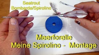 Meerforelle Meine Spirolino  Montage [upl. by Mcspadden]