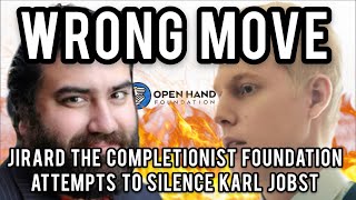 Jirard The Completionist’s Open Hand Foundation Goes After Karl Jobst [upl. by Starlene999]