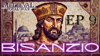 Medieval 1 total war Come gestire una battaglia in svantaggio e vincerla Campagna Bizantini ep9 [upl. by Nadabas]