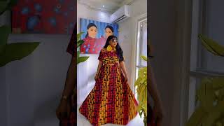 TRÈS BELLE ROBE AFRICAINE EN WAX 2024 [upl. by Acirret]