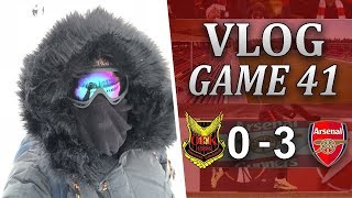 ÖSTERSUNDS FK 0 V 3 ARSENAL  VERY PROFESSIONAL PERFORMANCE  MATCHDAY VLOG [upl. by Tniassuot]