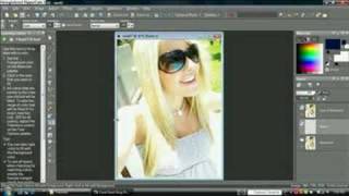 Corel Paint Shop Pro x2 Tutorial Vintage Effect [upl. by Tristas303]