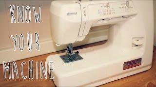 SEWING SERIES  Beginners Sewing Course All About Your Sewing Machine [upl. by Sibylla]