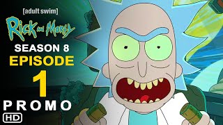 Rick and Morty Season 8 Episode 1 Promo HD  Adult Swim  Theory Ending Anime Review Trailer [upl. by Burton]