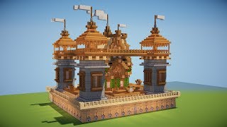 4 Player Minecraft Survival Base With Everything You Need To Survive 2 [upl. by Yntrok827]