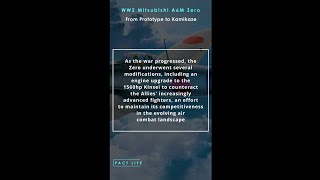 Facts About the Mitsubishi A6M Zero From Prototype to Kamikaze shorts [upl. by Ttelracs]