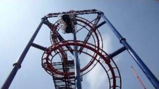 Soarin Eagle offride HD Luna Park Coney Island NYC [upl. by Ahsenev821]