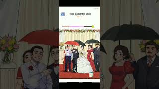 Brain Puzzle queen level 93 Rain Wedding shorts shortsviral gameplay anime gameasahotak [upl. by Pulcheria]