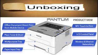 Pantum P3300DW Review  Best Smart Printer for Office BUSINES SHOP USE UN BOXING [upl. by Ponzo]