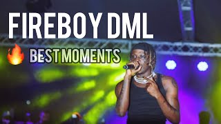 Highlights of Fireboy’s Live Performance In Lusaka Zambia fireboydml 🔥 [upl. by Rosmunda376]