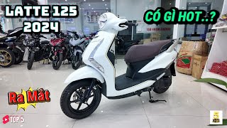 Yamaha Latte 125cc 2024 TRẮNG NHÁM ▶️ 387 triệu 1 em Latte 125cc 2024 🔴 TOP 5 ĐAM MÊ [upl. by Rawley]