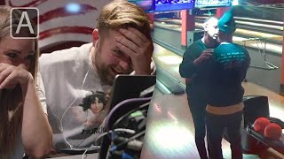 Mads Hansen og Erik Follestad på bowling med skjult kamera [upl. by Gone]