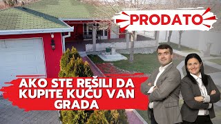 Prodaja kuca na selu  kuća u Čortanovcima je PRODATA 🔴 [upl. by Ahsemo]