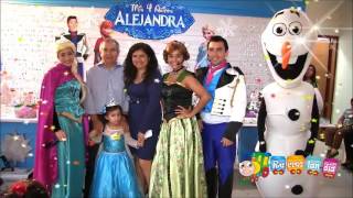 Show de Frozen para fiestas infantiles en Recreolandia 2016 [upl. by Benco459]