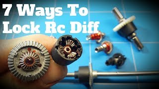 Wltoys K989 Drift Project EP3 7 Ways How To Lock Rc Diff For Drifting Or Slip Differential Problems [upl. by Arrekahs425]