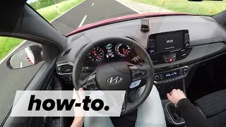 How to activate LAUNCH CONTROL  Hyundai i30N Performance [upl. by Fredella]