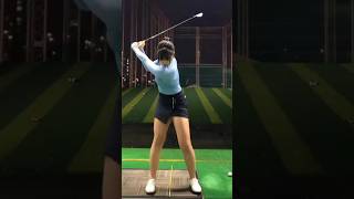 근육 덩어리 하체💖 KLPGA 김채경 프로의 스윙⛳ [upl. by Geier]