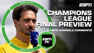 UCL FINAL PREVIEW 👀  Hes making excuses  Frank Leboeuf on Mats Hummels  ESPN FC [upl. by Enylrac]