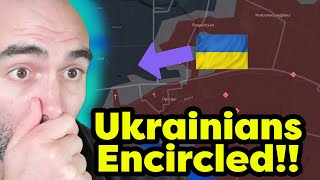 Ukrainian Forces Narrowly Escape ENCIRCLEMENT in Donetsk [upl. by Ilrahc353]