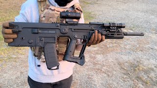 IWI Tavor X95 With Some Upgrades  Quick Overview [upl. by Hsac]