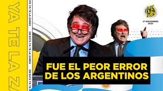 ¿Por qué muchos temen a Javier Milei Presidente electo de Argentina  Ya te la Zares [upl. by Harbird]