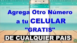 Como usar DOS numero en mi celular quotGRATISquot [upl. by Reich]