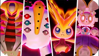 Pokémon Sword amp Shield  All Legendary Dynamax Moves Crown Tundra [upl. by Nylirej]